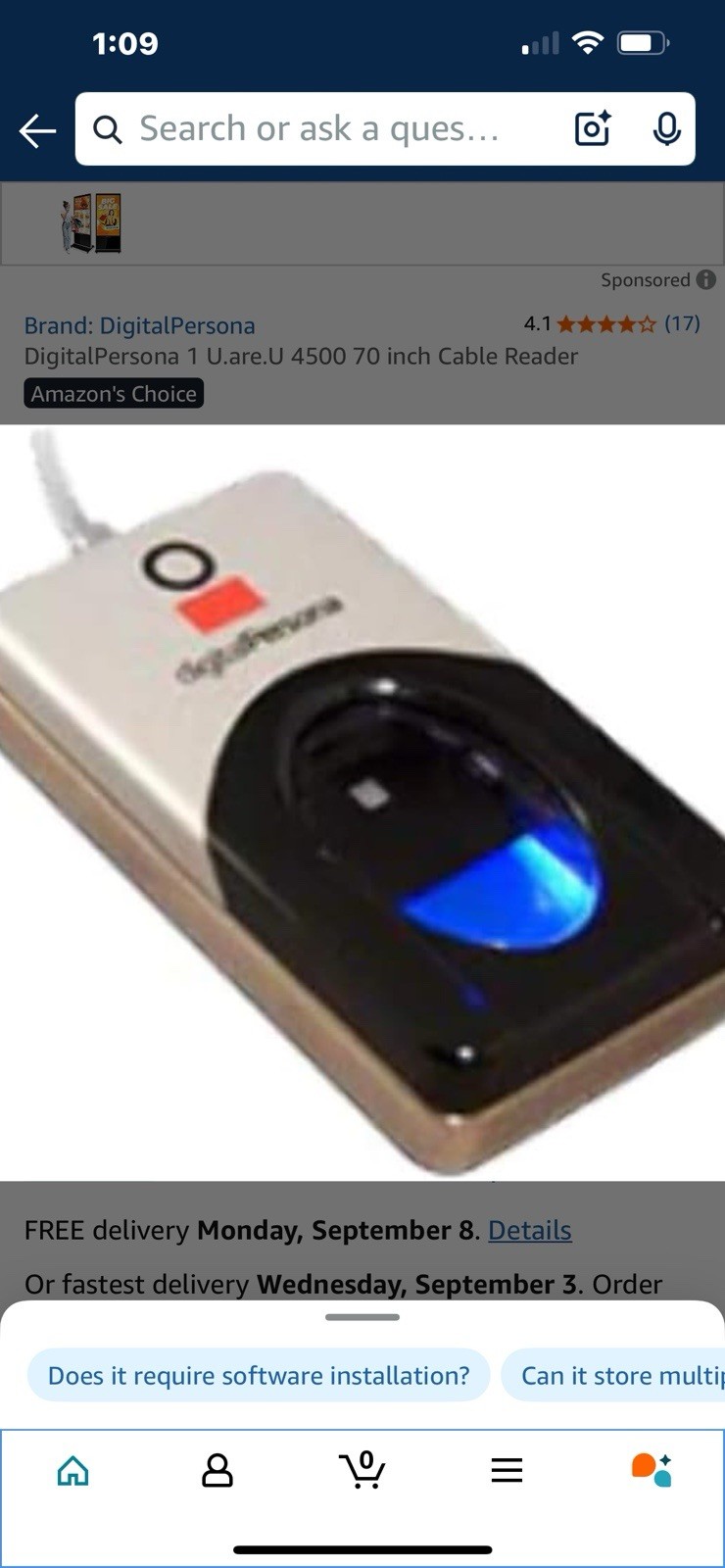 Digital  Personal Fingerprint Recognition System 
