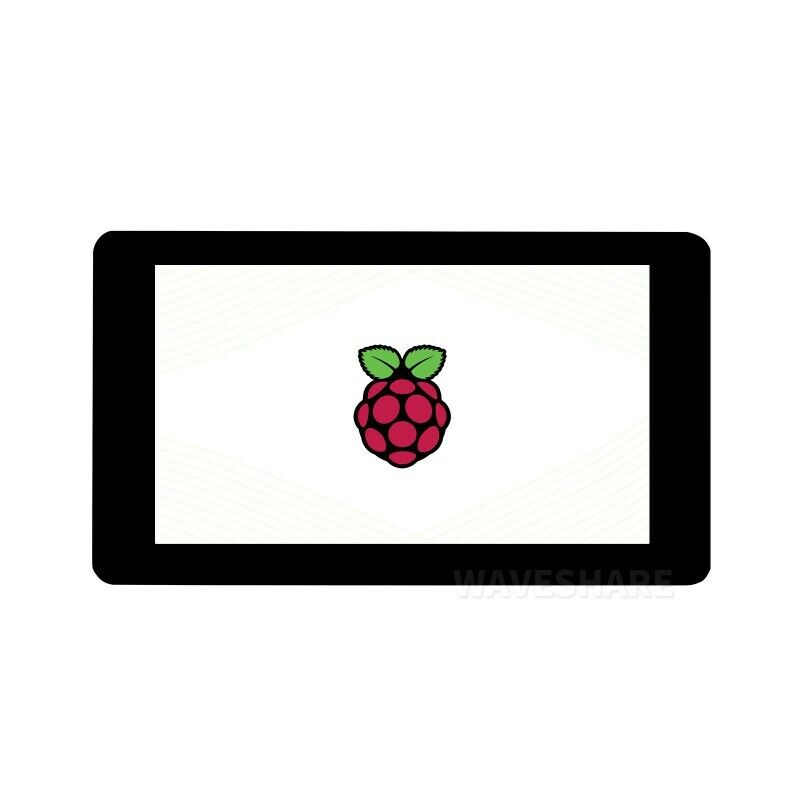 7inch DSI LCD (C) 1024×600 Capacitive Touch IPS Display for Raspberry Pi 4B/3B+