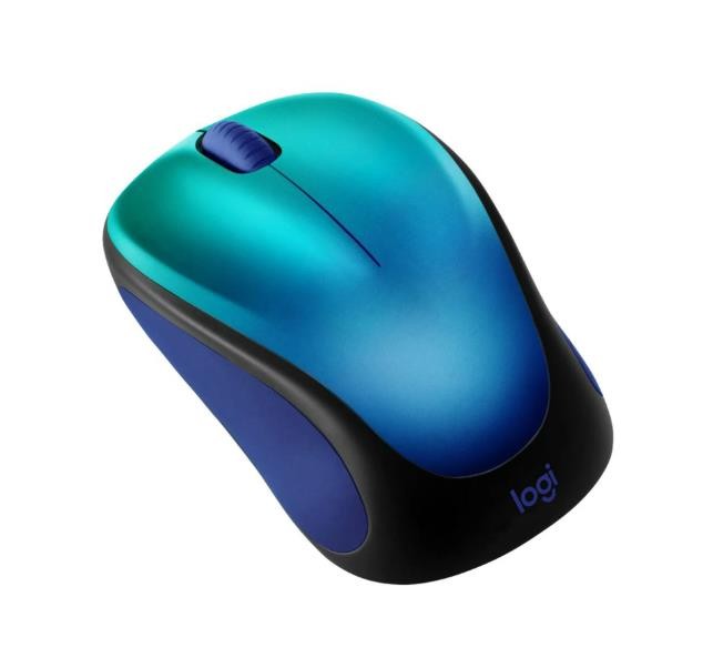 Logitech M317c Wireless Mouse - Blue Aurora (3EA)