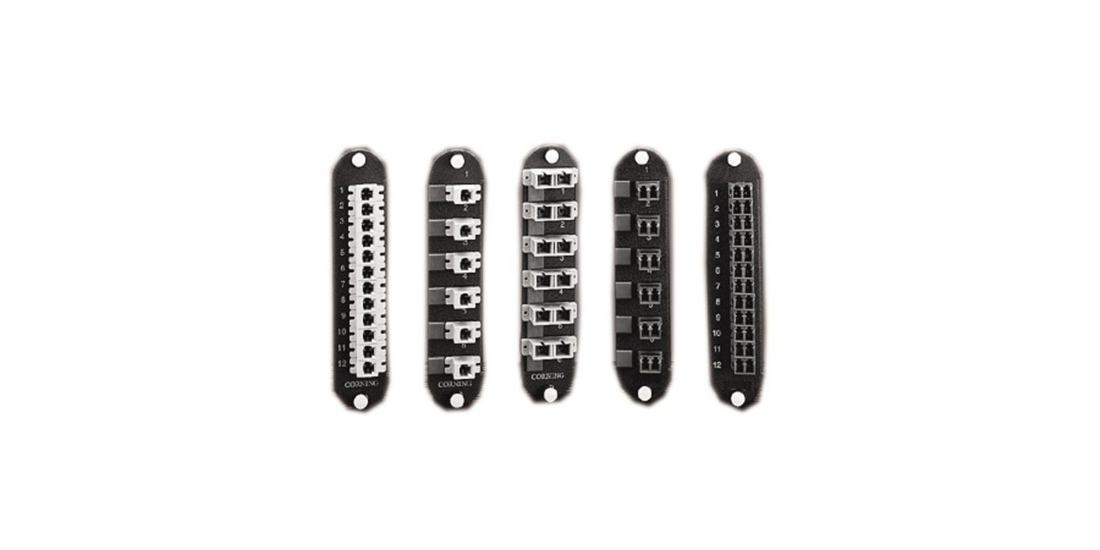 Corning - CCH-CP12-D9 - 6 Port Panel Sc/apc Duplex Loaded Sm For Cch...