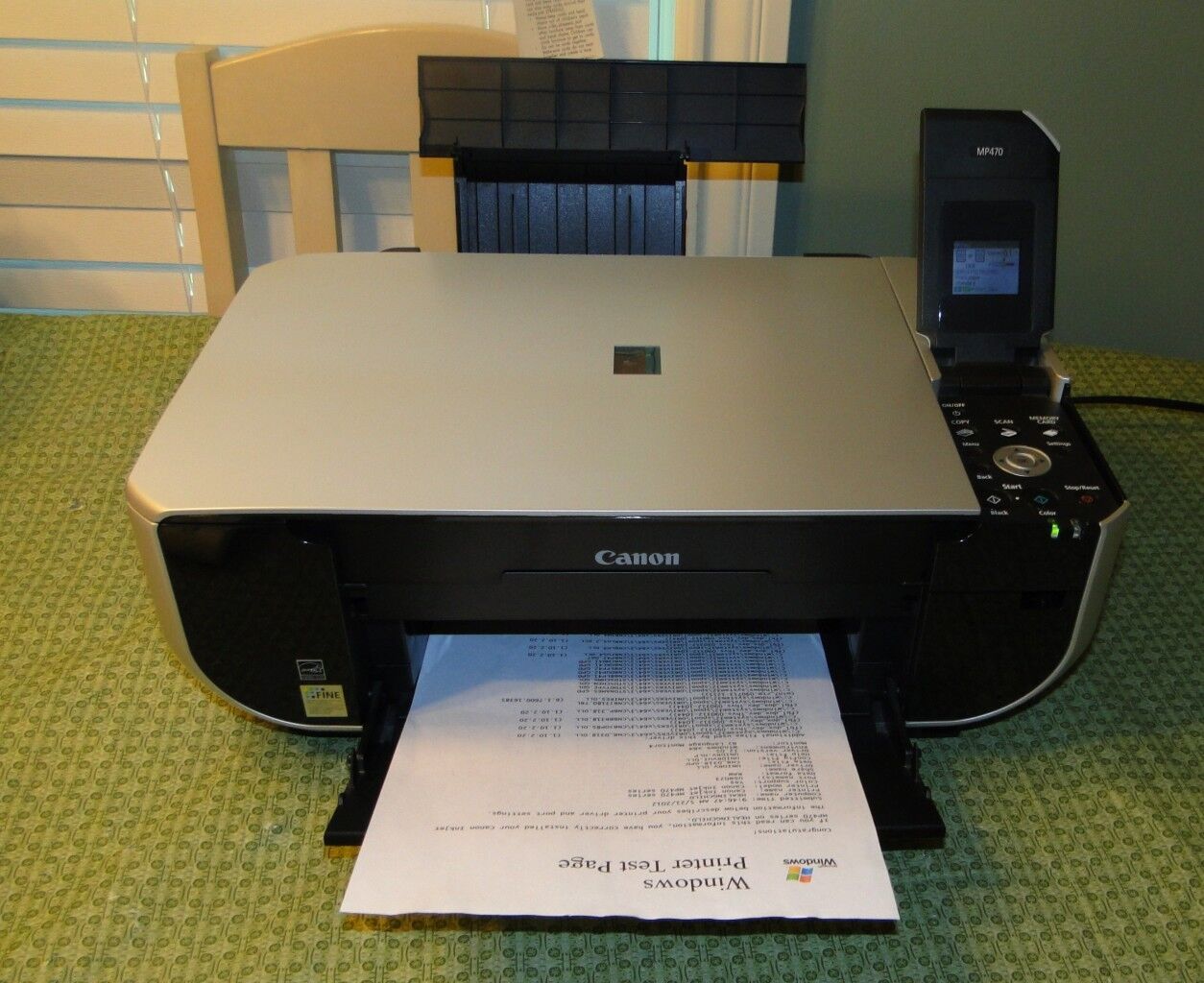 Canon PIXMA MP470 All-In-One Inkjet Printer