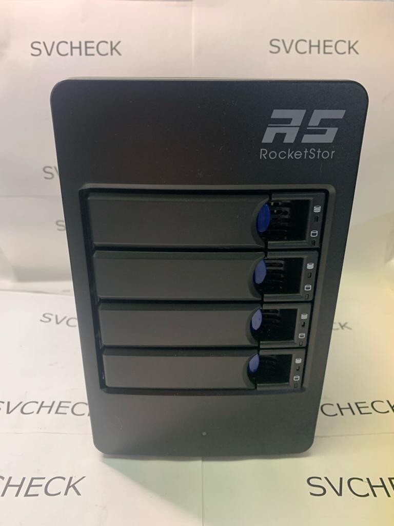 HighPoint RocketStor 6114V 4-Bay USB-C SATA RAID STORAGE ENCLOSURE