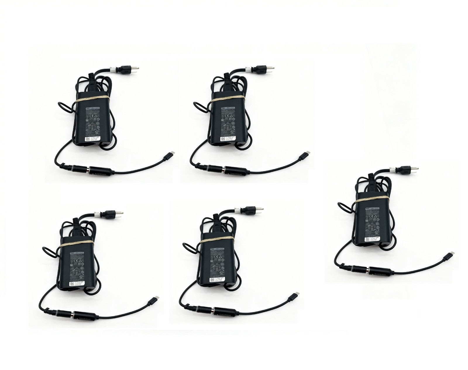 5pcs OEM Dell 65W USB C AC Adapter For HKA65NM200 HKA65NM201 0VH2W4 CJG9W Laptop