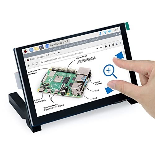 5 Inch Touchscreen Monitor for Raspberry Pi 5 LCD IPS Display