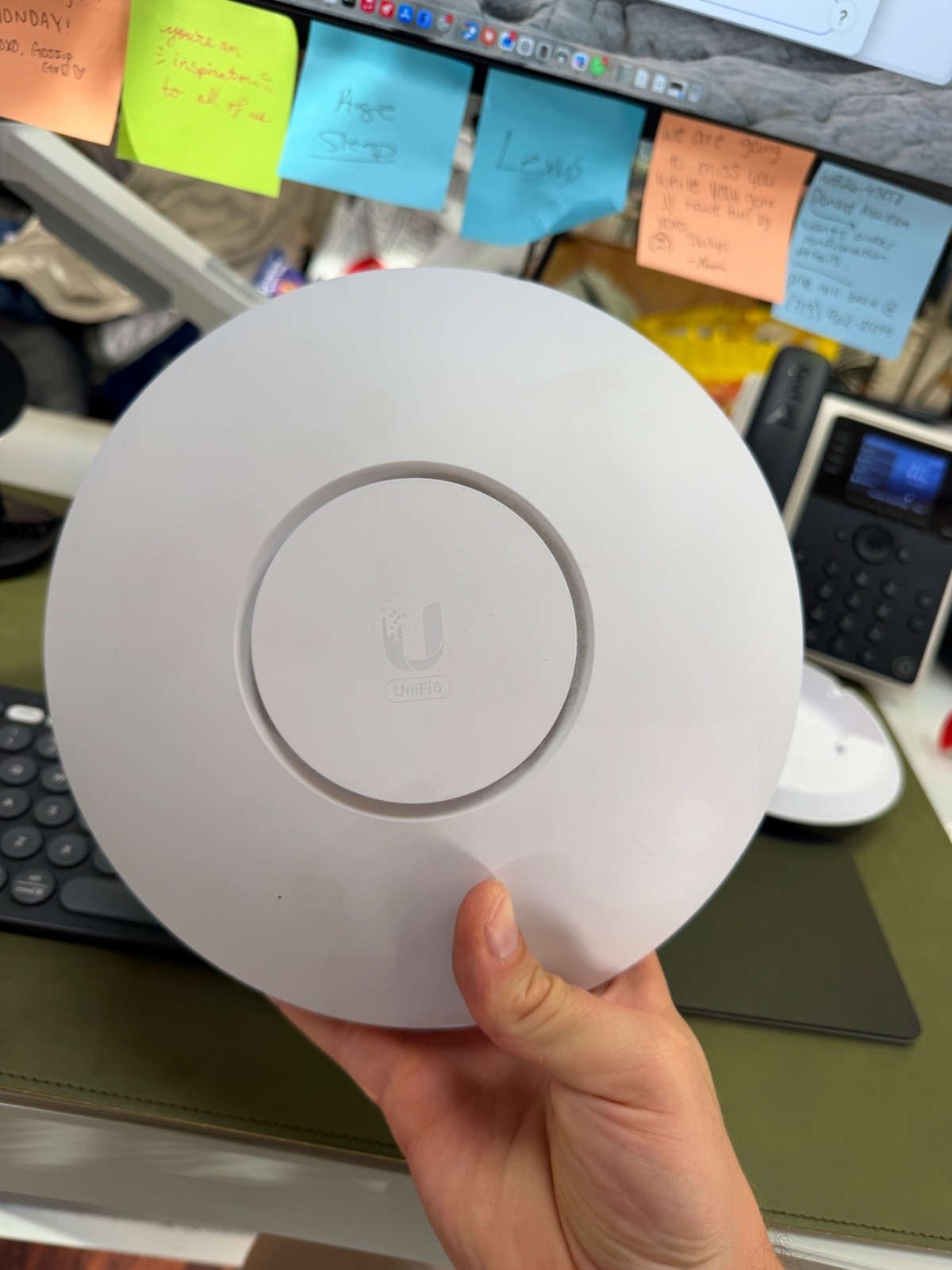 Ubiquiti UniFi 6 Long-Range Access Point U6-LR WiFi 6 PoE Tested Working