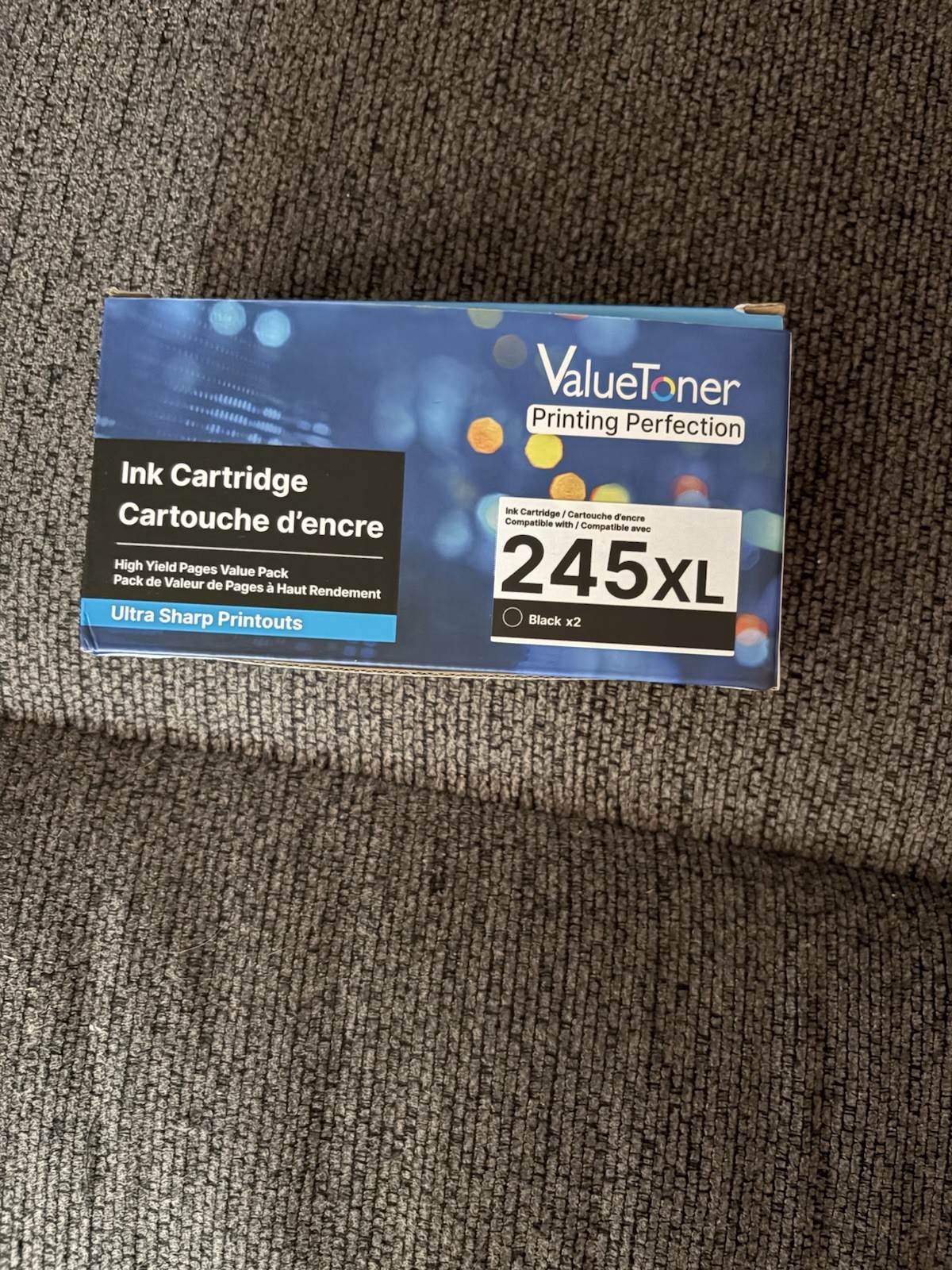 12 Ct. PG-245XL Ink Cartridges Value Toner Exp 04/2023