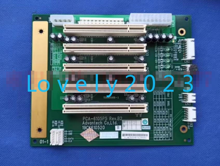 1pc used Advantech board PCA-6105P5 REV.B2