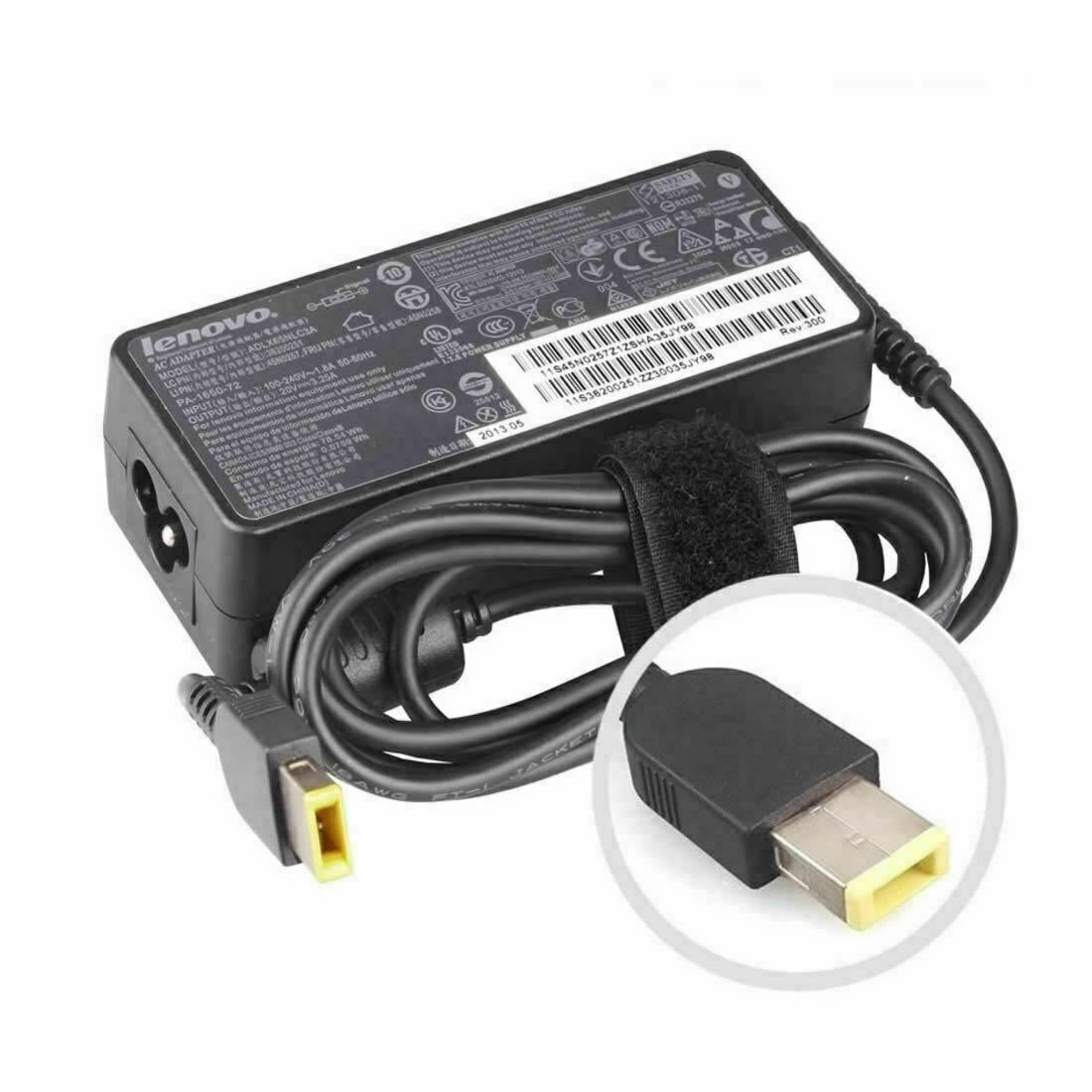 ORIGINAL Charger Power Supply Model Lenovo ADLX45NCC3A - 45W 20V 2.25A