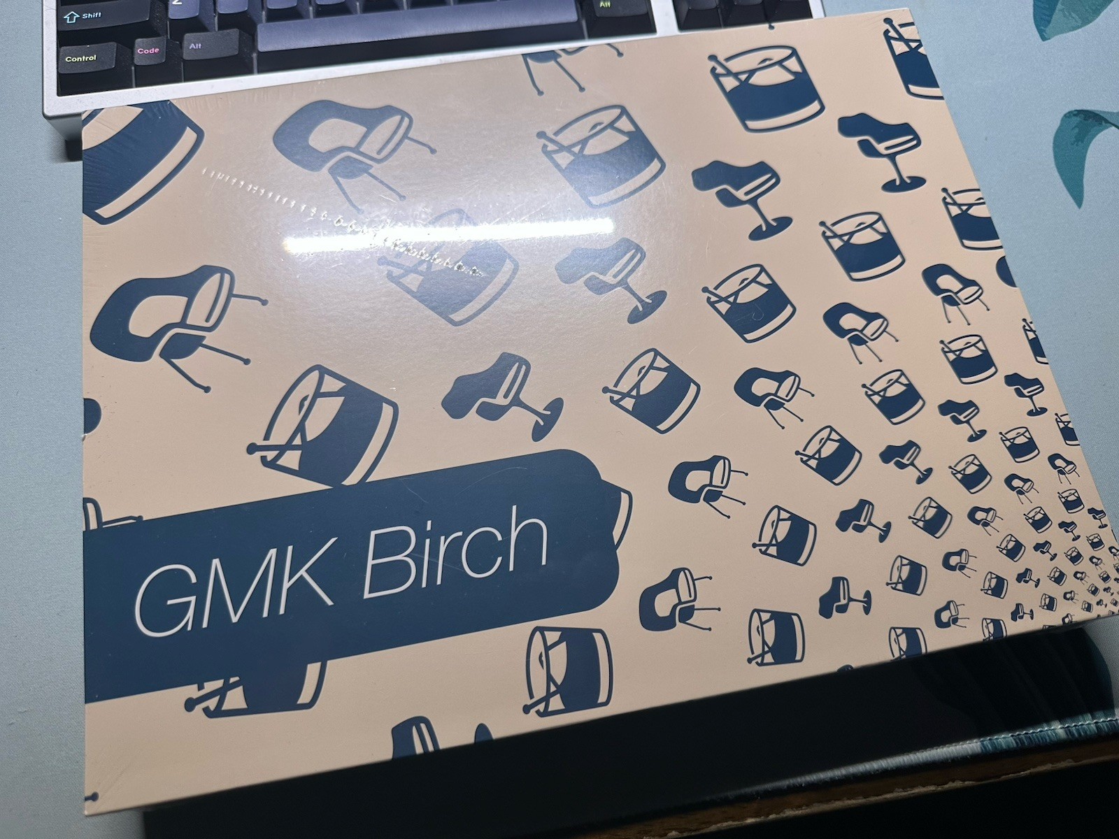 Sealed GMK Birch keycap set, Cherry MX Custom Mechanical Keyboards
