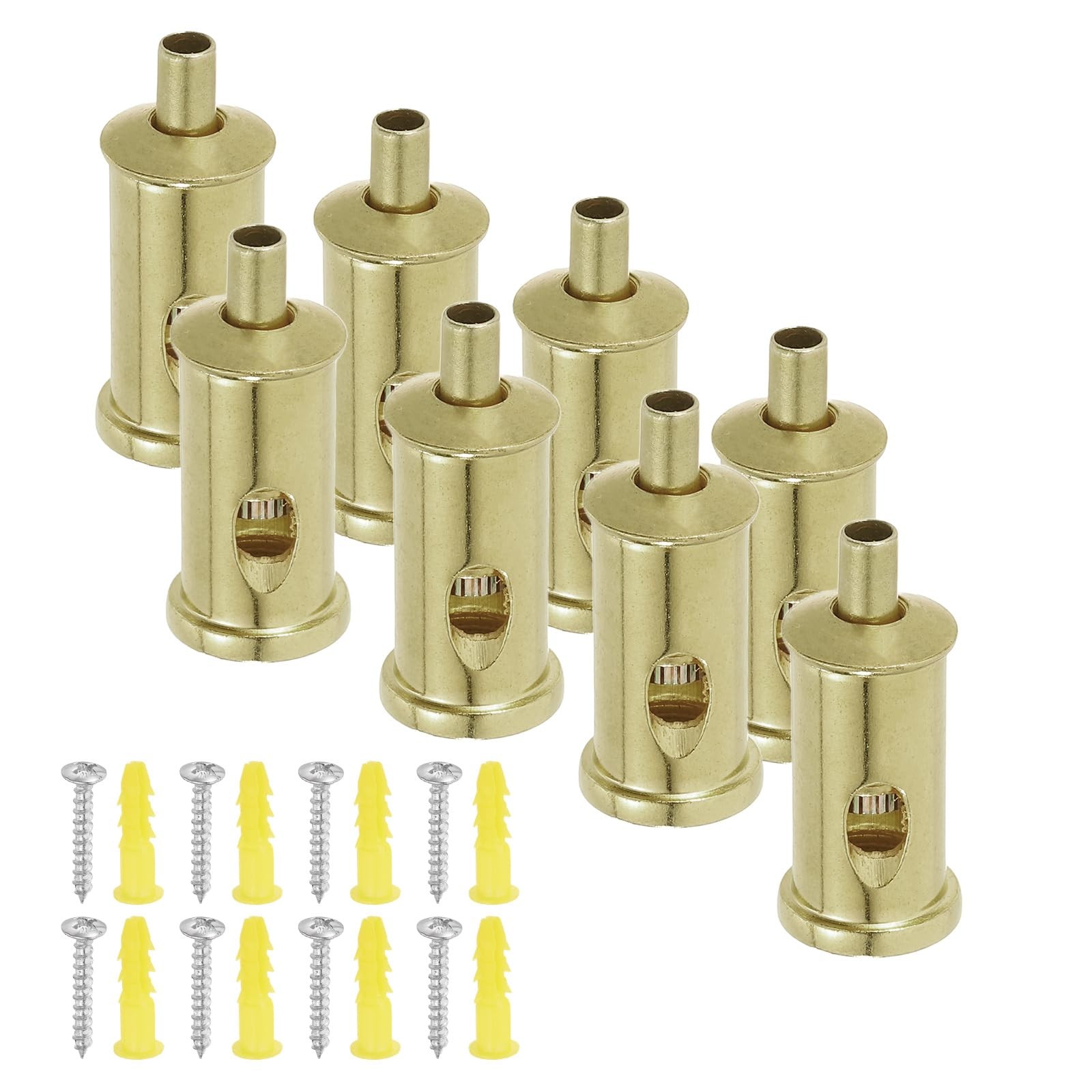 MECCANIXITY 8 Set Cord Grip Adjuster for 1/16" (1-2mm) Cable, Adjustable Stee...