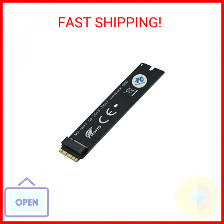 Sintech NGFF M.2 nVME SSD Adapter Card for Upgrade 2013-2015 Year Macs