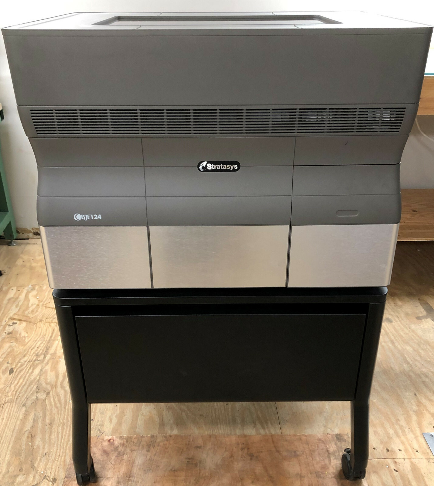 Stratasys Objet24 V2 - PolyJet 3D Printer with Rolling Stand and Drawer