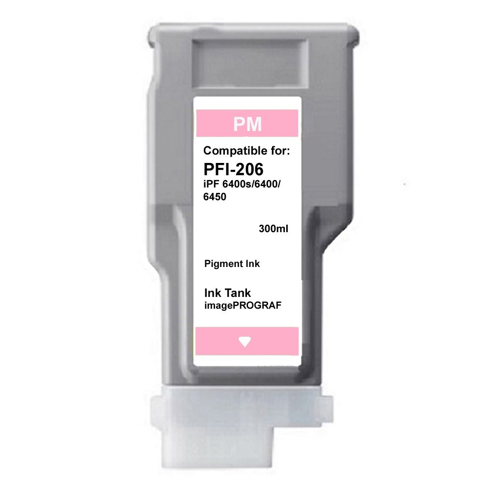 PFI-206 Photo Magenta Ink Cartridge for Canon 6400s  6400 6450 PFI206PM
