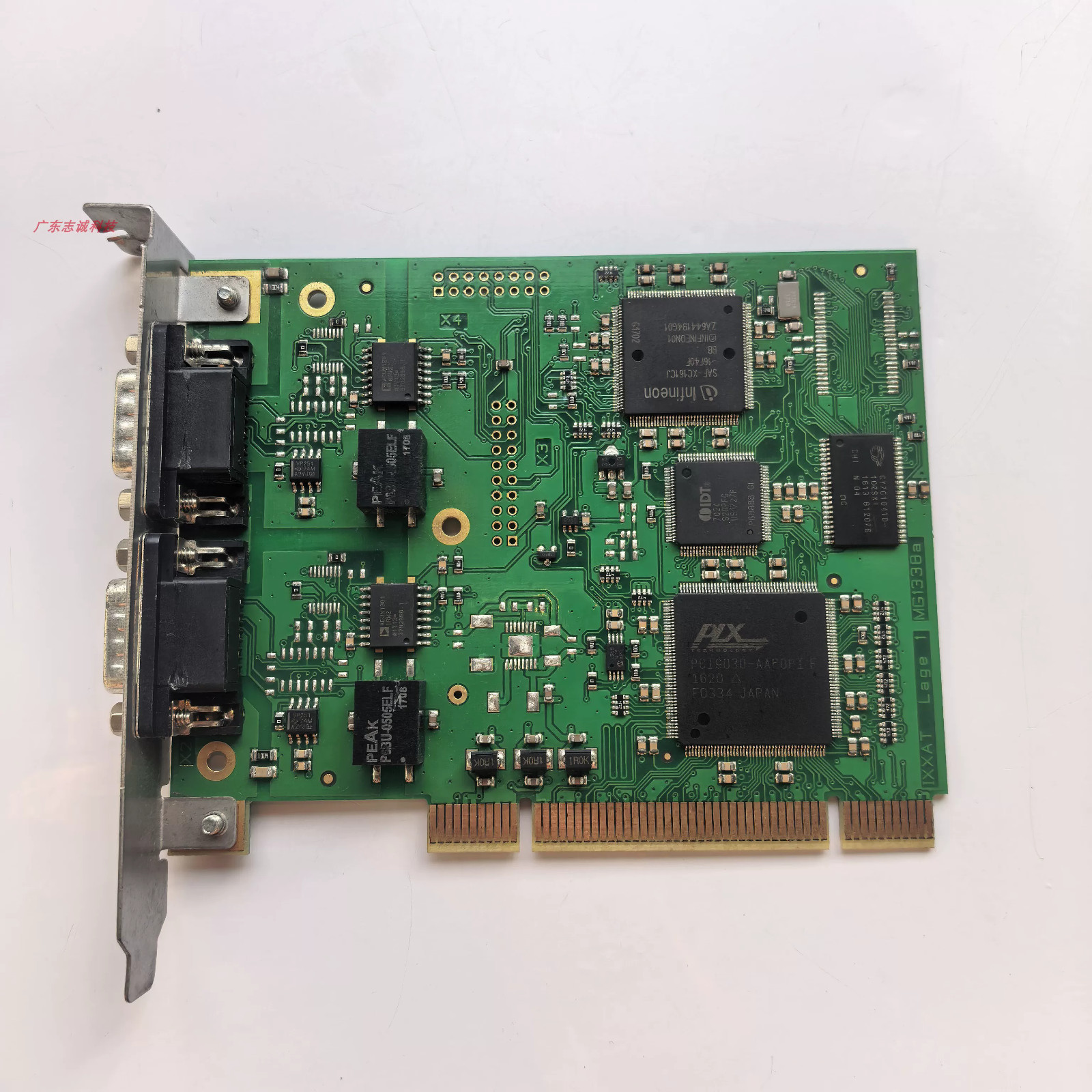 IXXAT iPC-I XC16/PCI V1.2 Communication Card MG1338a