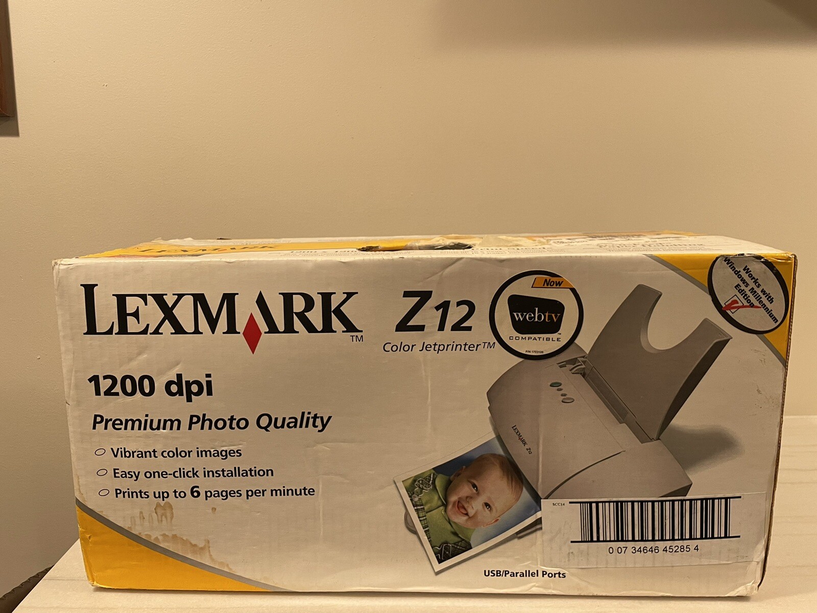 Lexmark Z12 Color Jet Printer 1200 dpi Premium Photo Quality