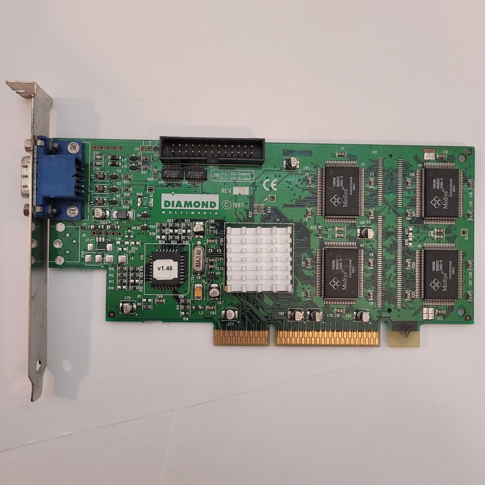 Diamond Multimedia Fire GL 1000 Pro AGP 8MB Graphics Card 23130023-461