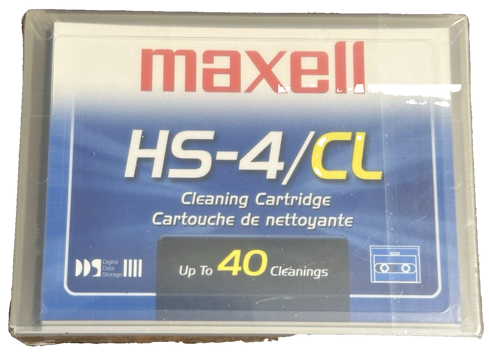 MAXELL HS-4/CL 4mm Legacy Cleaning Cartridge