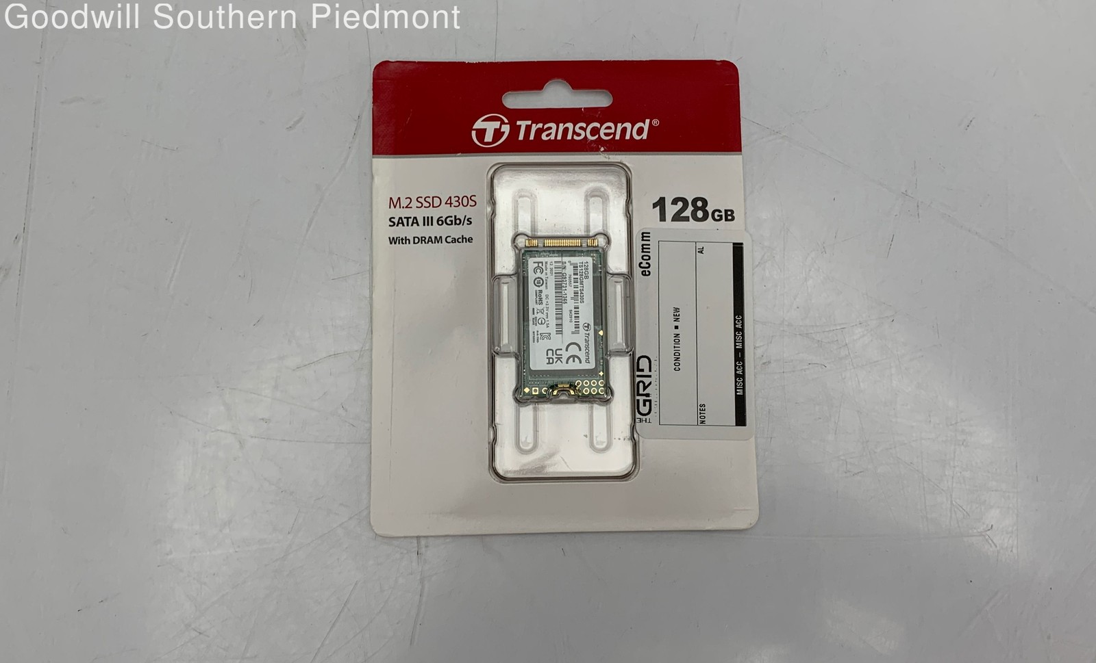 Transcend M.2 SSD 430S 128GB SATA III 6Gb/s with DRAM Cache - New (WD7)