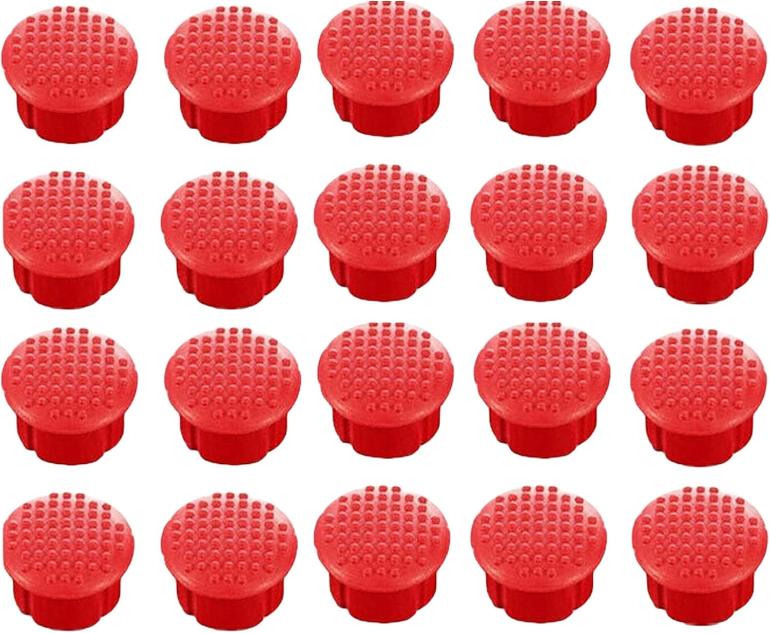20Pcs Red Trackpoint Cap Soft Rim Mouse Pointer Fit for Lenovo T410 T510 R400