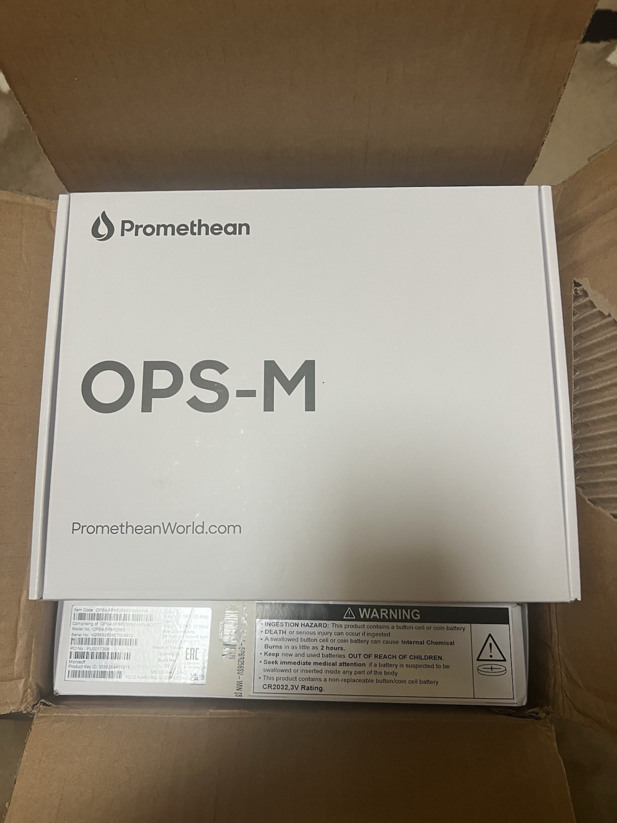 Promethean OPS-M i5 with vPro (OS preinstalled)