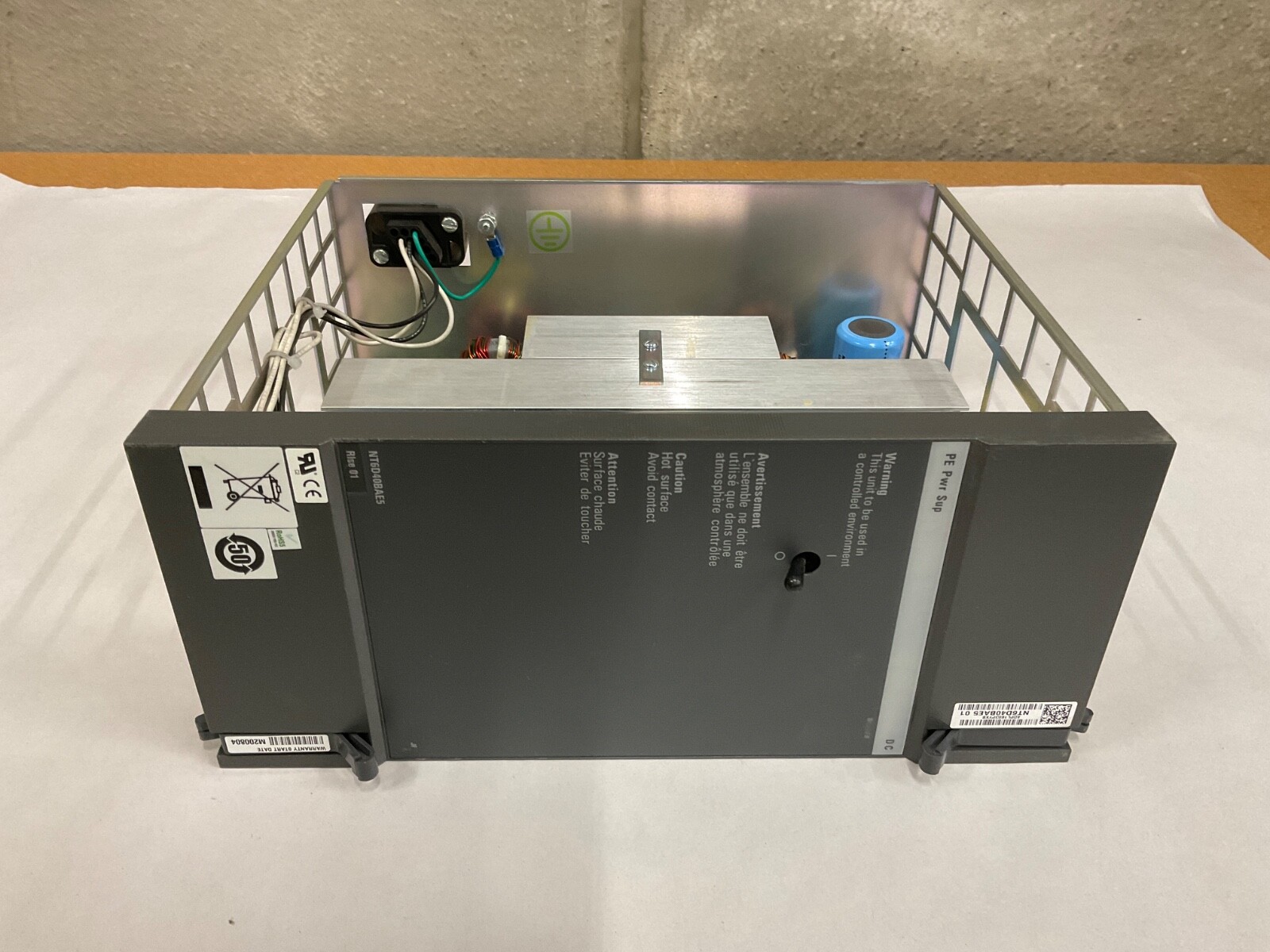 Nortel Meridian Peripheral Equipment DC Power Supply NT6D40BAE5 Rlse 01
