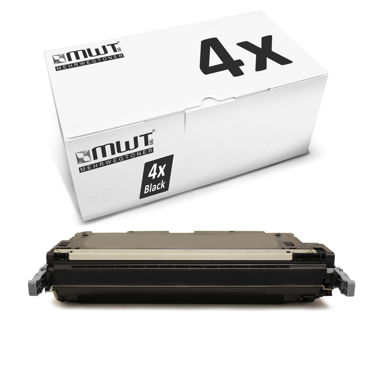 4x MWT Black Compatible Toner Cartridge For HP CP-4005, CP-4005-DN, CP-4005-N