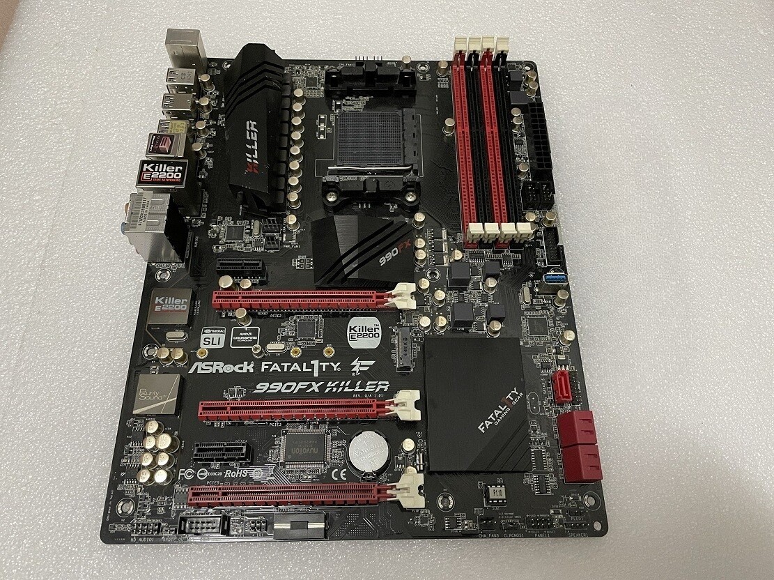 ASRock Fatal1ty 990FX Killer Socket AM3+ AMD 990FX Desktop Motherboard DDR3