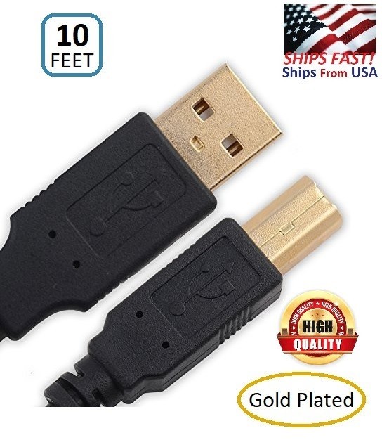 USB Cable For Numark Mixtrack DJ Cont. / PT-01USB Turnable / Scratch Mixer.