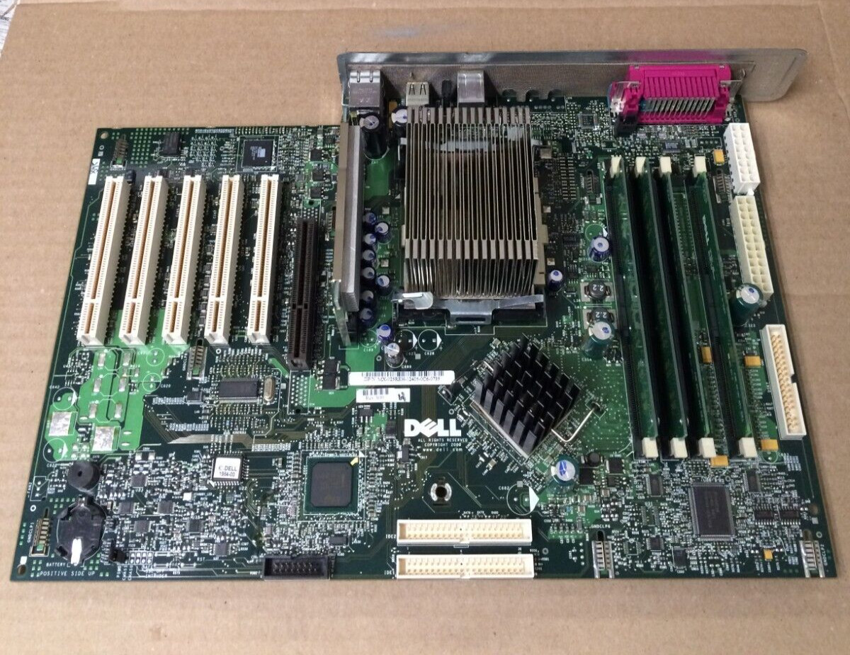 Dell Dimension 8100 Desktop Motherboard 025REH W/Pentium 4 1.4GHz CPU+256MB RAM