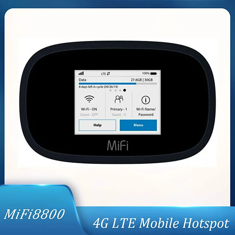 Unlocked Inseego MiFi 8000 Mobile Hotspot 4G LTE Wireless Wifi Hotspot Modem