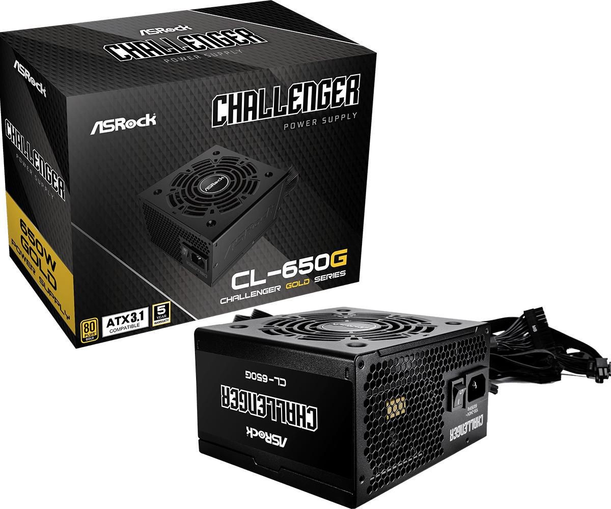 Replacement Part: Asrock 90-UXC065-GNEAAA Cl-650G Challenger Power Supply Unit 65 ~E~