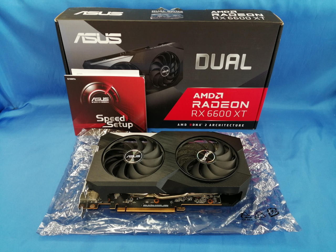 ASUS DUAL-RX6600XT-O8G Graphics Card