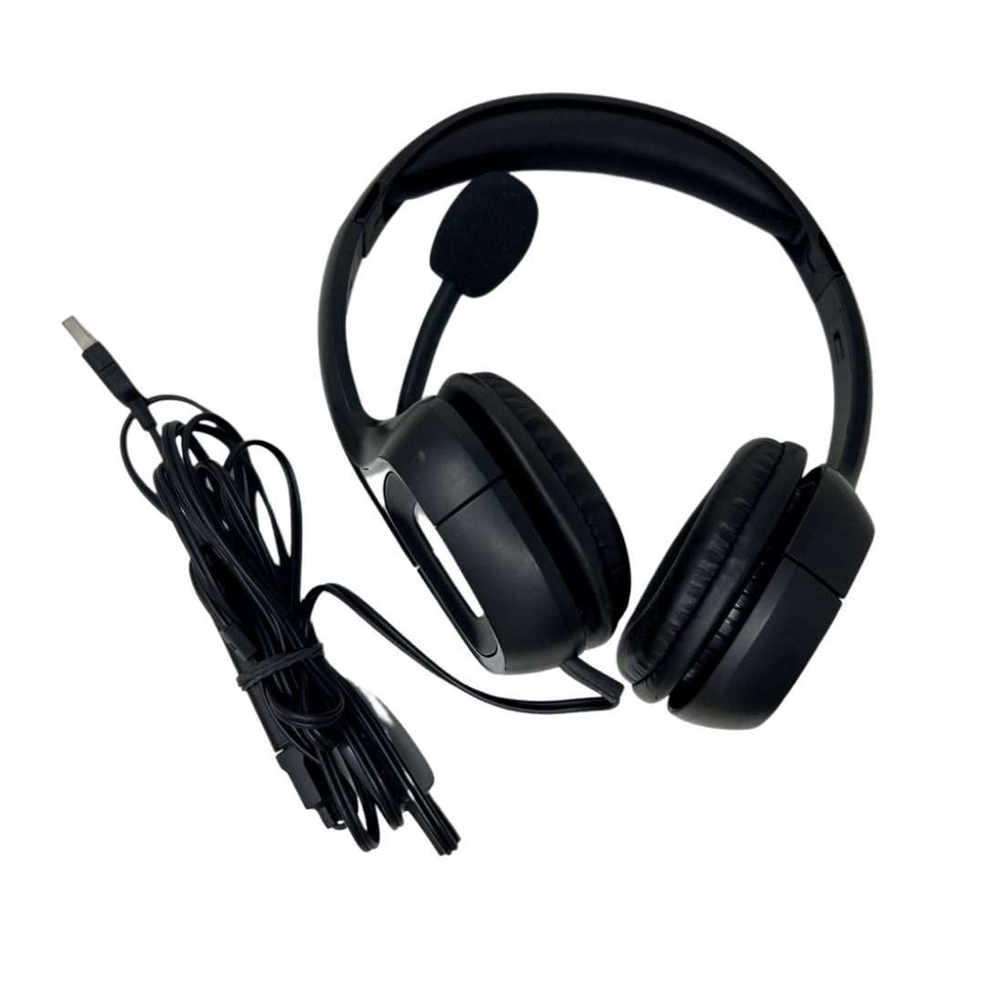 Plantronics Audio 355 Gaming Wired Over Ear Headset Stereo 3.5mm PC Mic Audio