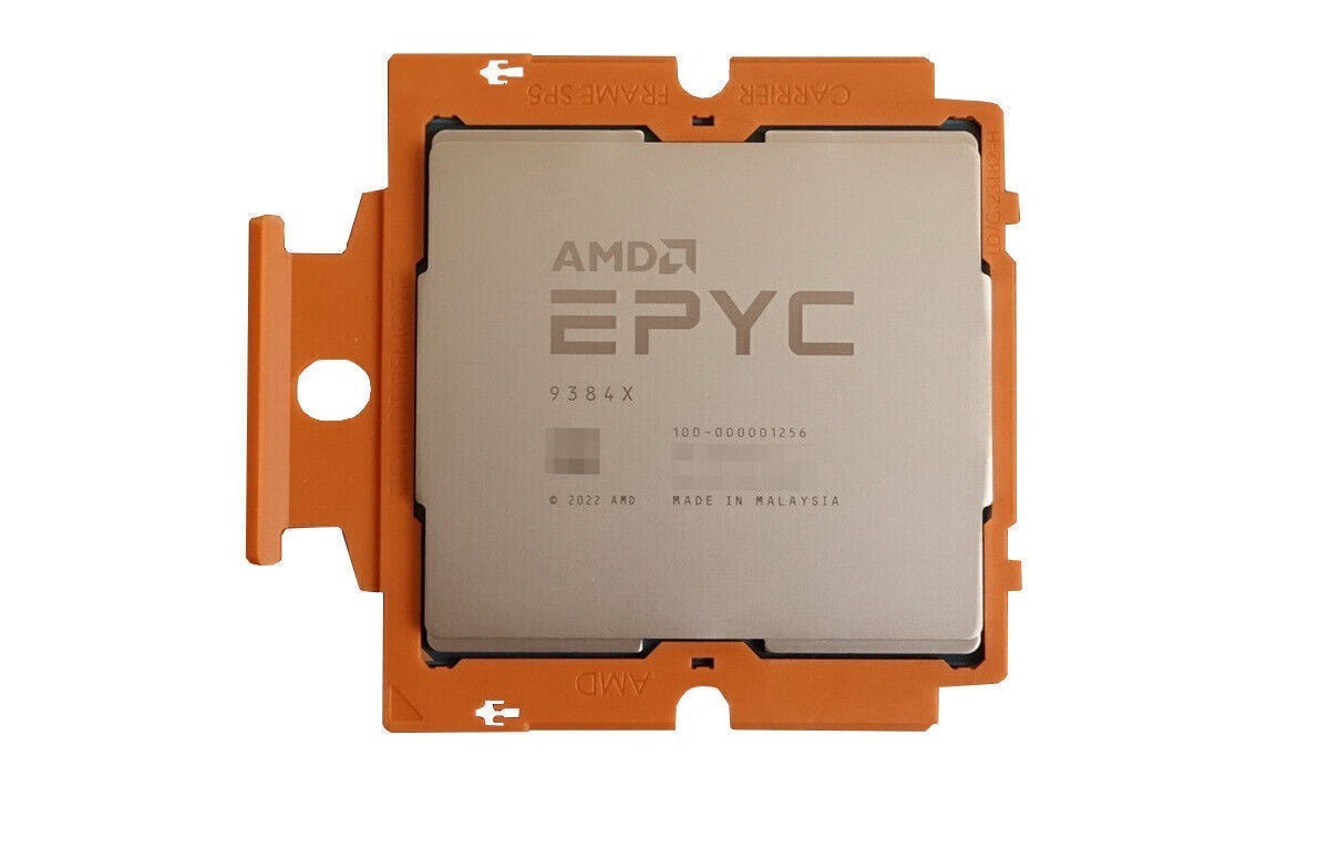 AMD EPYC Genoa-X 9384X 32 Core 3.1GHz SP5 768MB CPU Support Gigabyte MZ73-LM0