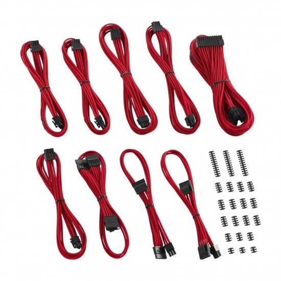 CableMod Classic ModMesh C-Series Corsair Red Cable RMi/RMx CM-CSR-CKIT-NKR-R