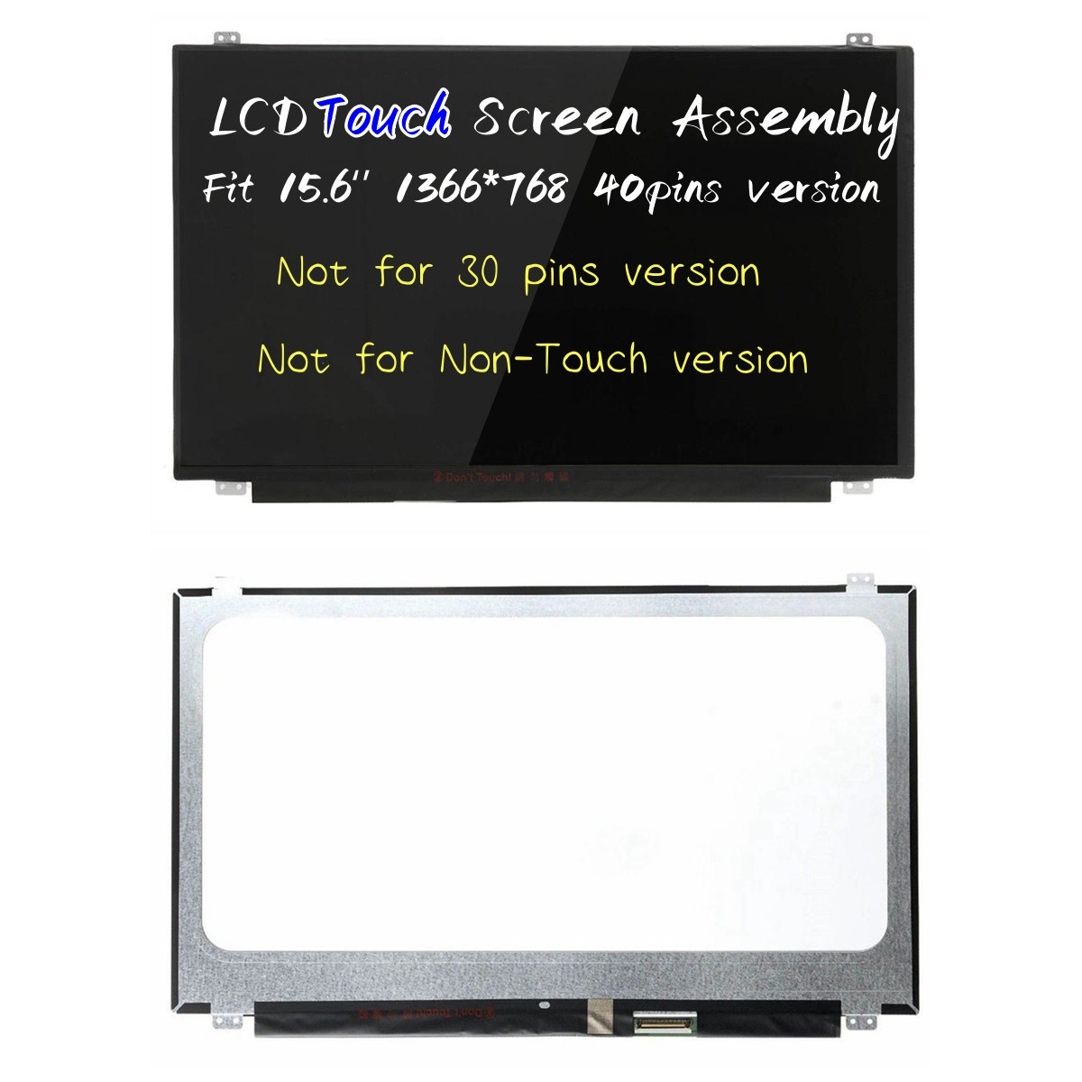 FOR HP TouchSmart 15-BS 15-BS115DX 15.6'' HD  LCD LED SCREEN TOUCH BRAND NEW