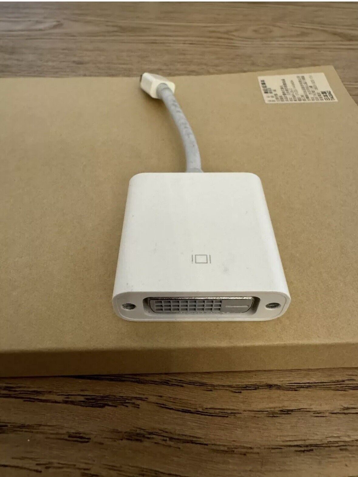 Apple A1305 Thunderbolt Mini DisplayPort to DVI Cable Monitor Adapter Genuine