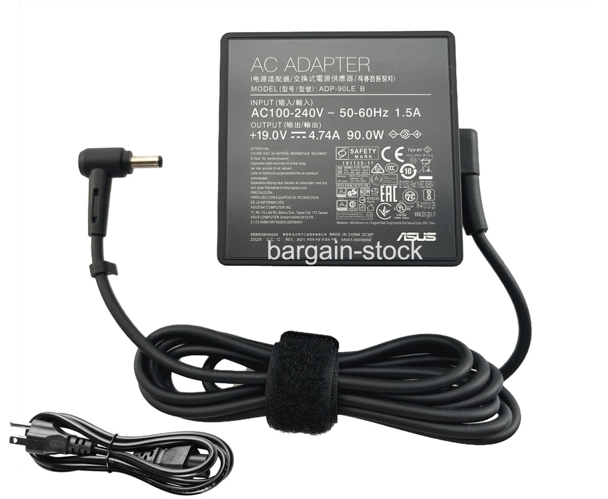 19V 4.74A 90W AC Adapter Charger For ASUS Q524 Q524UQ Q534U Q534UX Q524UQ-B17T20