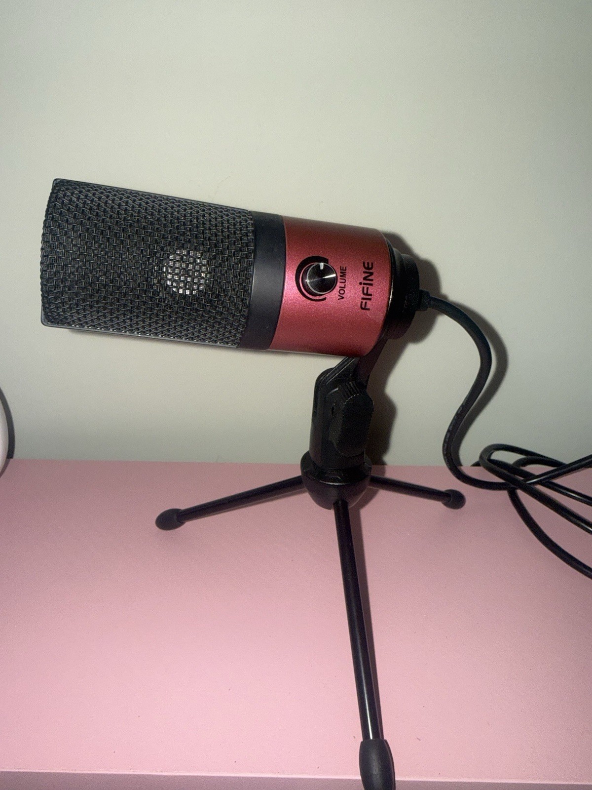 FIFINE USB Gaming Microphone for PC RGB Ampligame, Podcasting, Streaming
