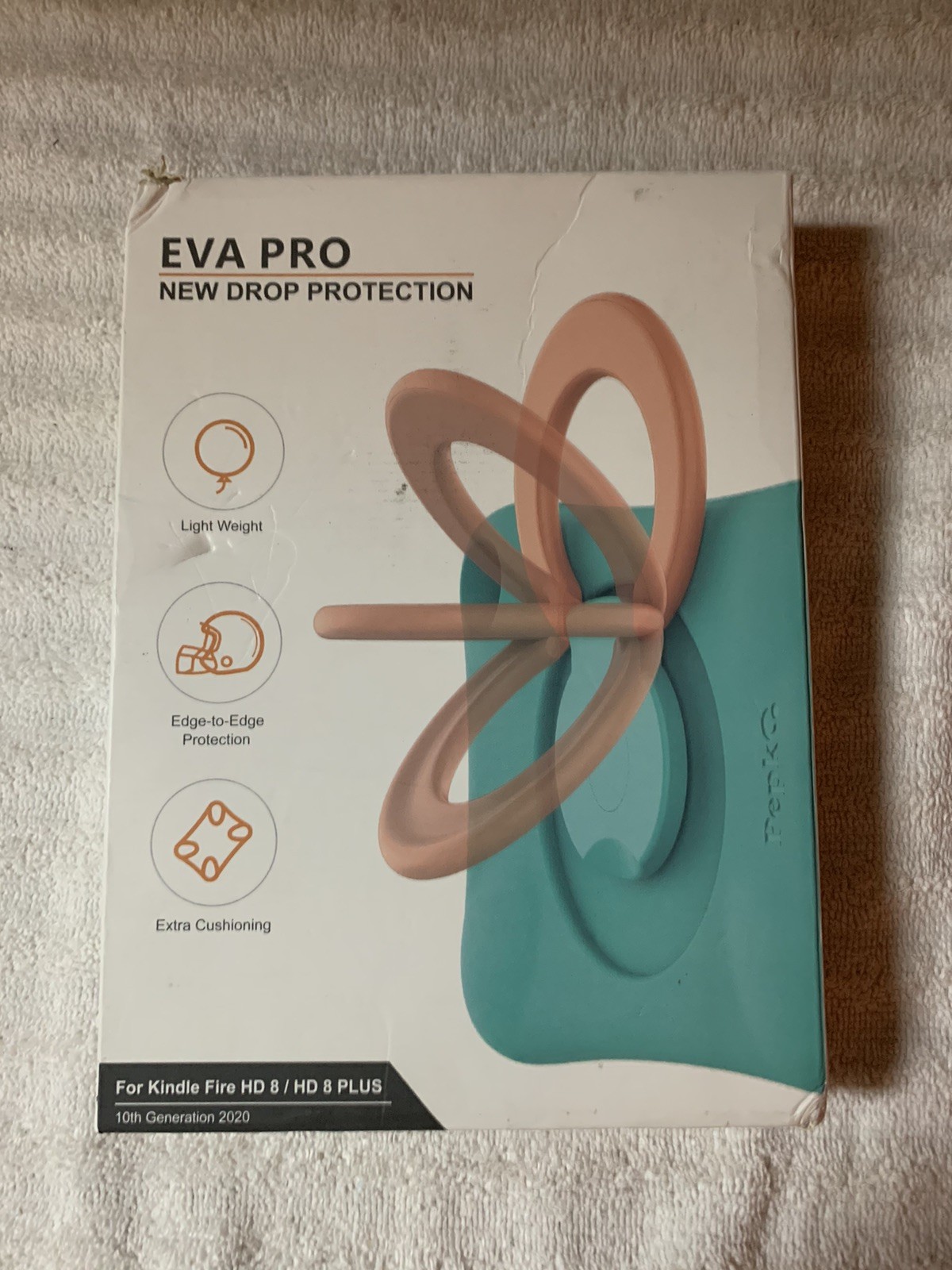 NEW Green & Blue Pepkoo Eva Pro New Drop Protection for Kindle Fire HD 8/ HD 8 P