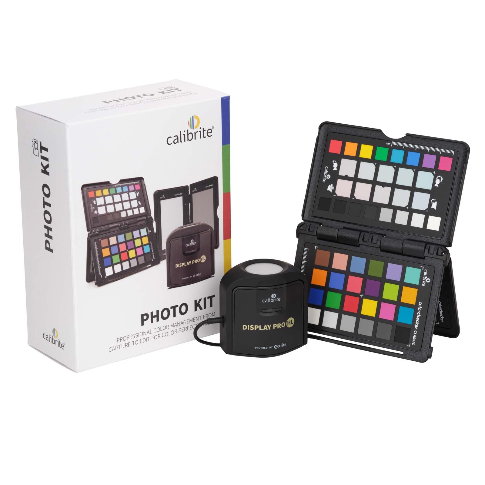 Calibrite Photo Kit w/Display Pro HL Monitor Calibration Colorimeter w/ColorC...