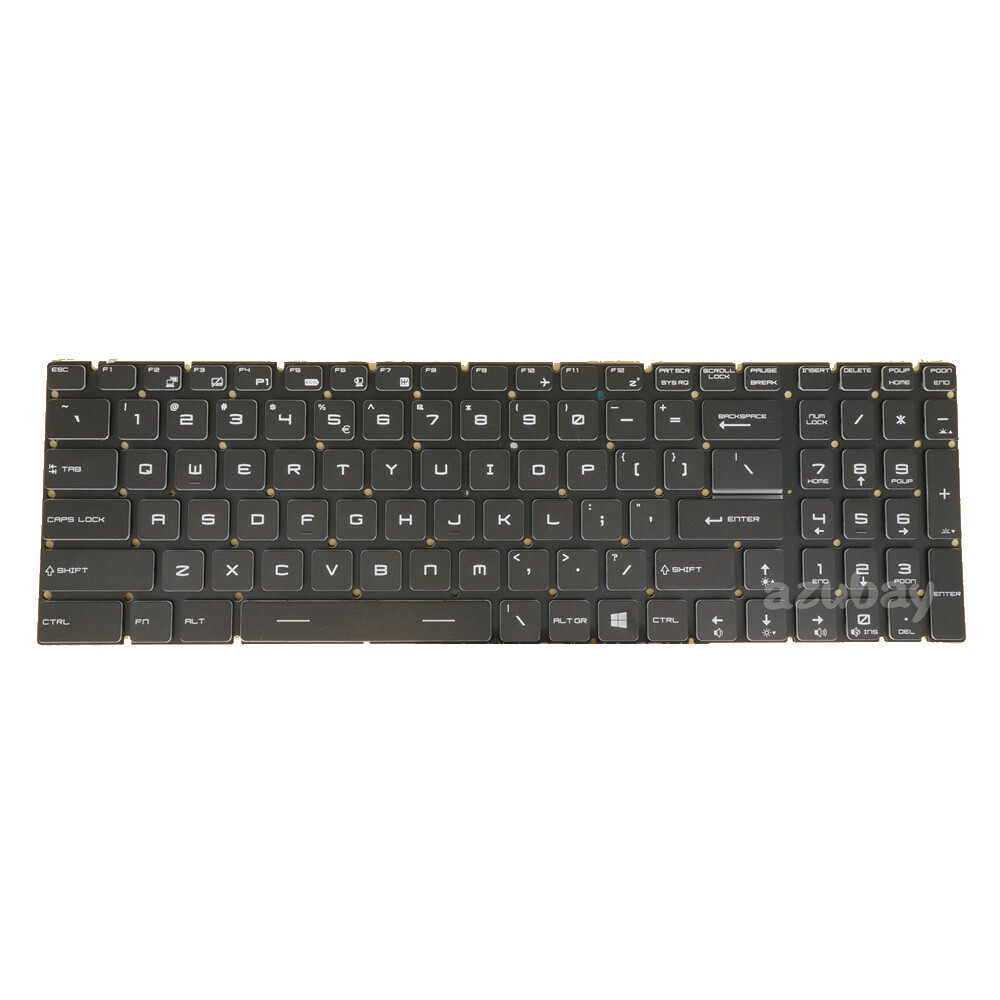 Laptop Keyboard For MSI Alpha 15 - A3DCK A3DDK A4DEK, NSK-FCBBN RGB Backlit