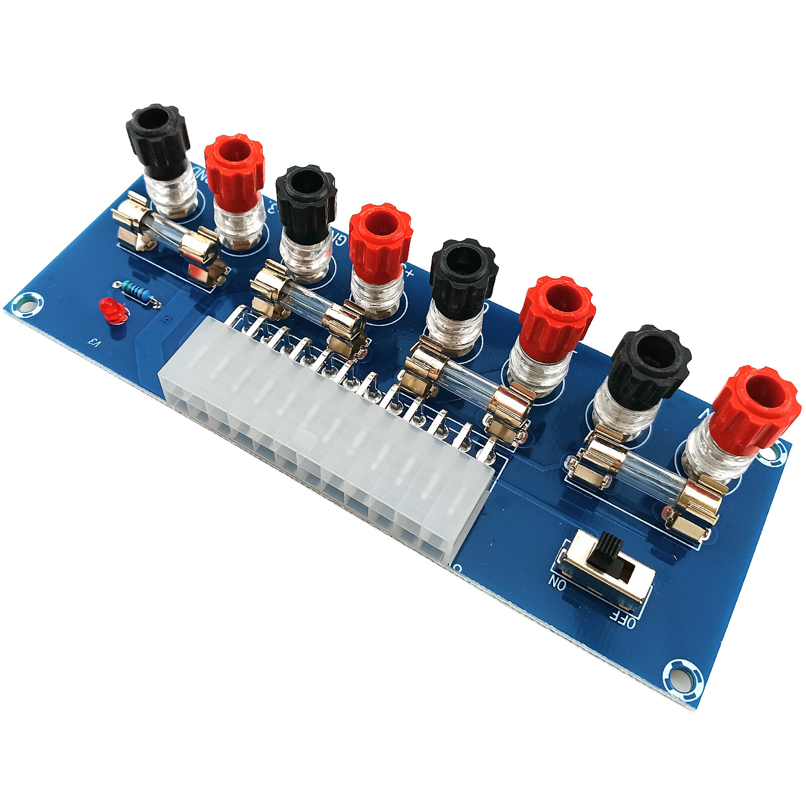 ATX Break Out Board PSU Power Supply 24pin Adapter 3.3V 5V +-12V XH-M229 Module