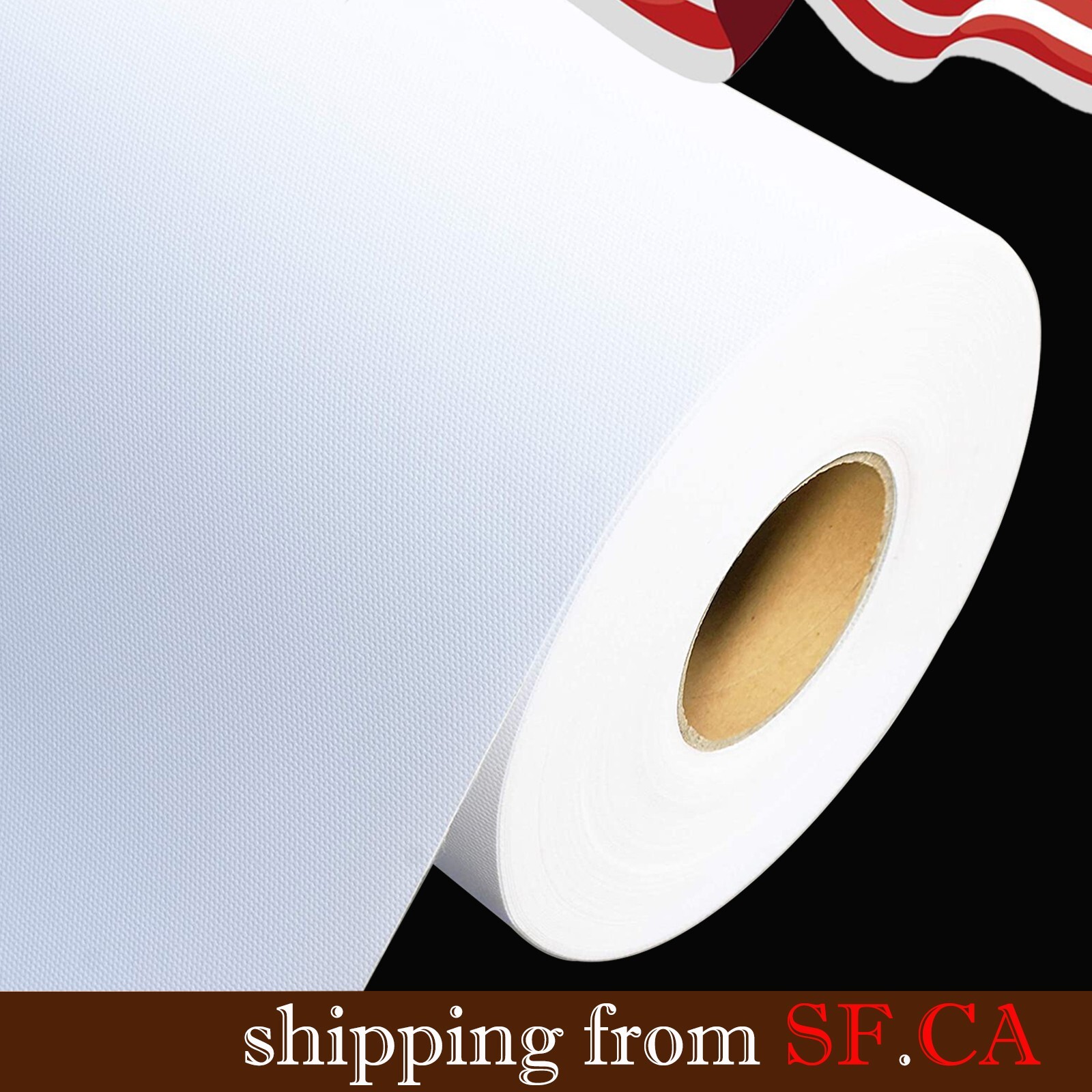 24" x 40ft  Premium Polyester Canvas Roll Matte waterproof for Epson Canon HP