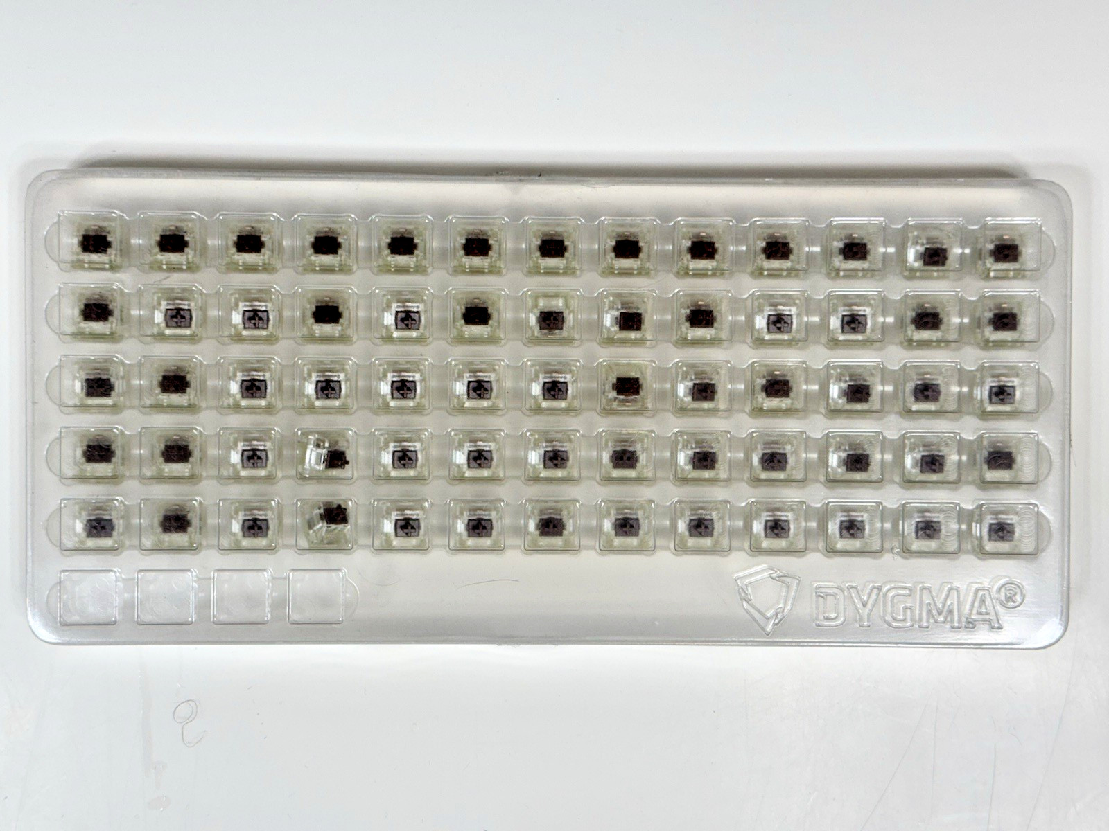 65 Cherry MX Brown Mechanical Keyboard Switches (Tacticle, Hot Swappable)