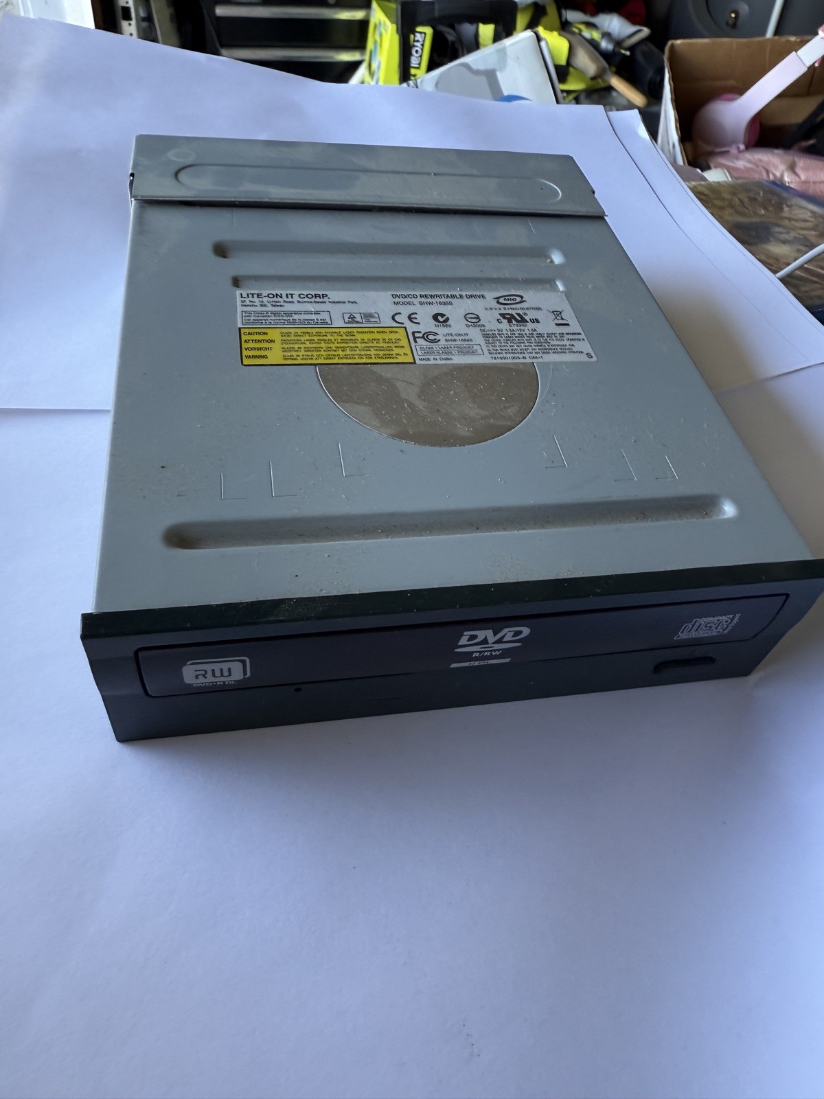 Lite-on-it Corp DVD/CD Rewritable Drive MODEL SHW-1635S
