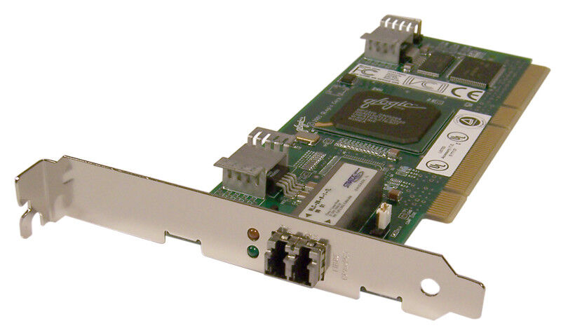 Qlogic Sanblade PCI-X FC 2GB Fibre Adapter QLA2310FL FC2310405 Low Profile