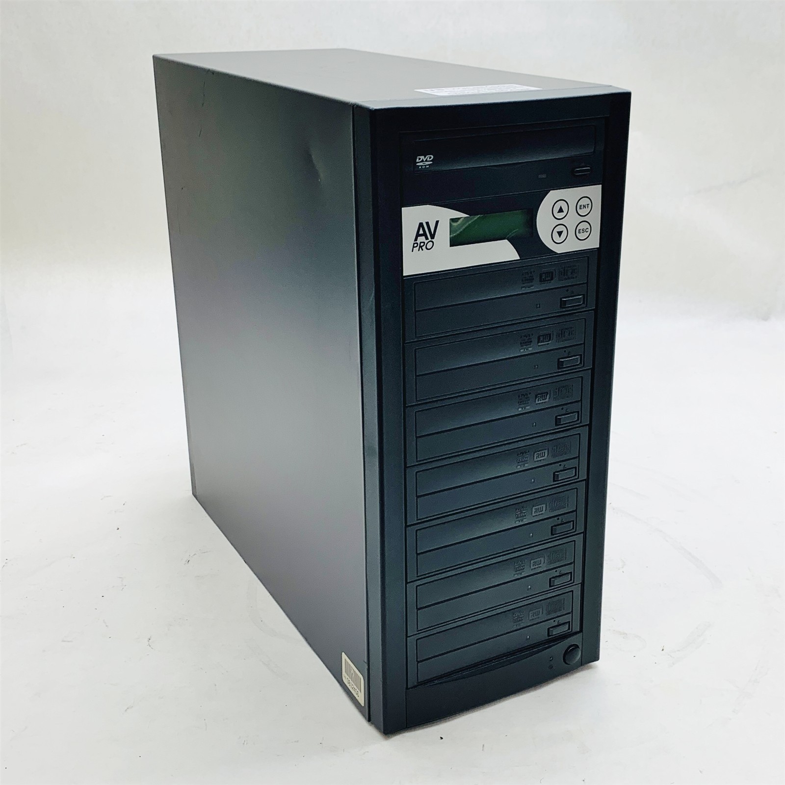 CDROM2GO AV Pro 7-DVD Media Duplicator Standalone Disc Duplication System Tower