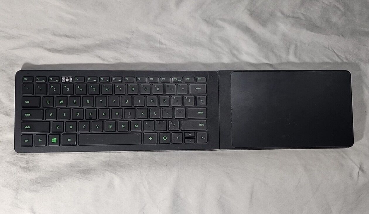 Razer Turret 2016 Gaming Keyboard Wireless Bluetooth Lapboard Only, Untested
