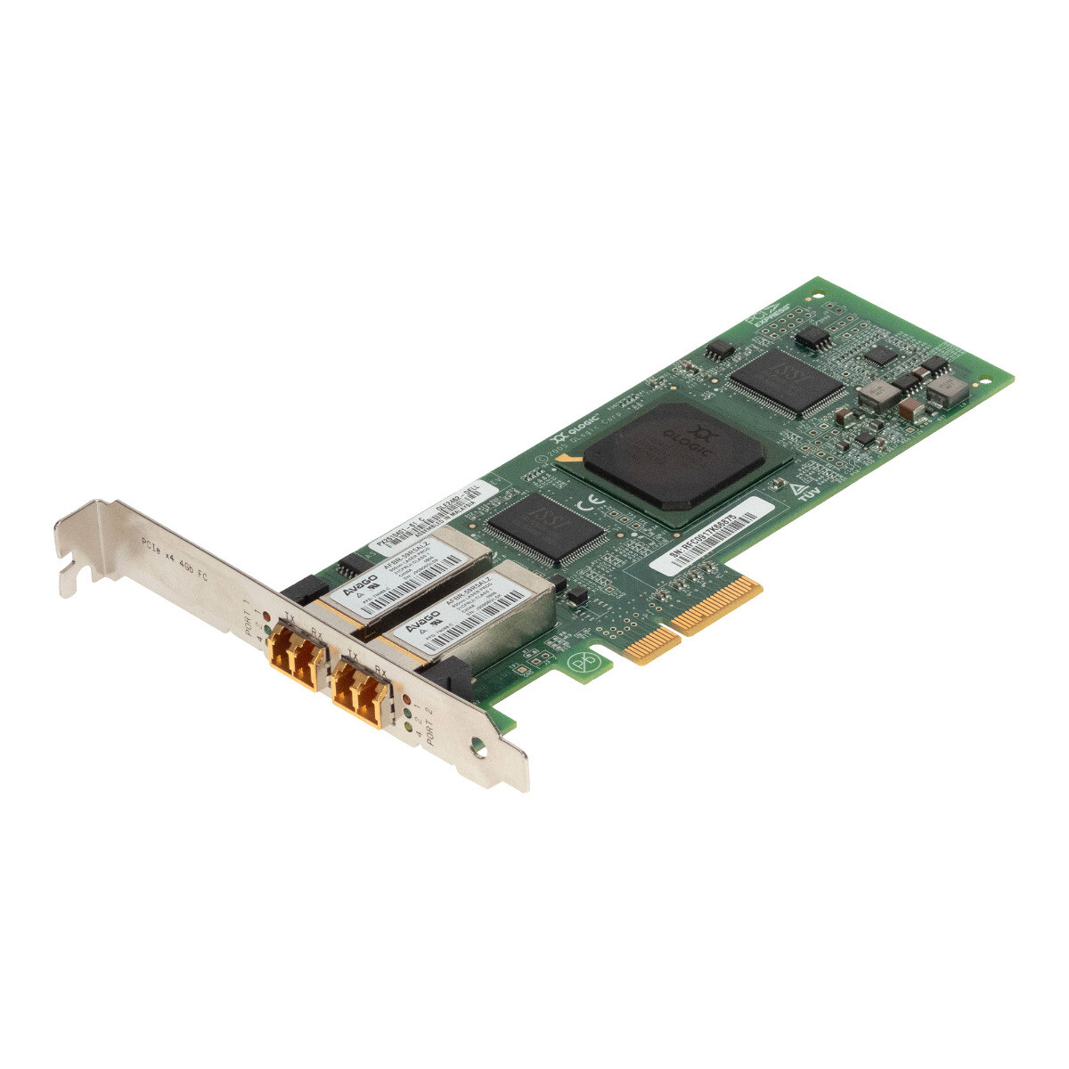 NETWORK CARDS DELL 0DH226 QLE2462-DELL PX2510401-61 C DUAL FC LC 4Gb PCIe x4
